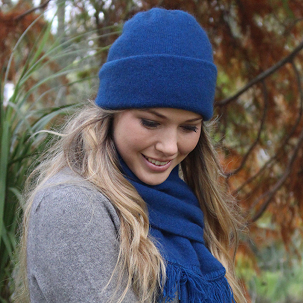 Lothlorian - Plain Beanie (9903)Lagoon