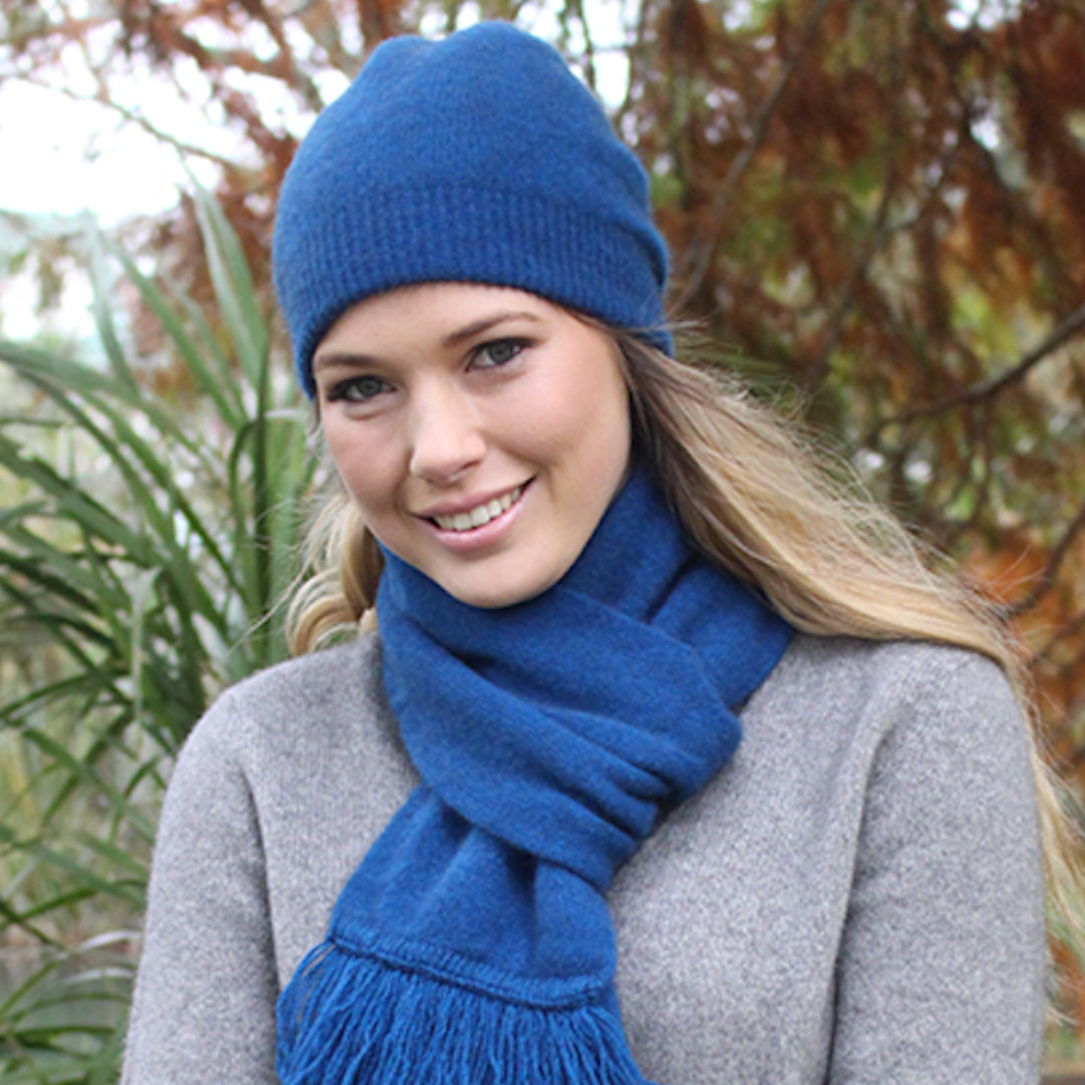 Lothlorian - Plain Beanie (9903)Lagoon