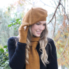 Lothlorian Merino - Possum Plain Beret (9904)Gold