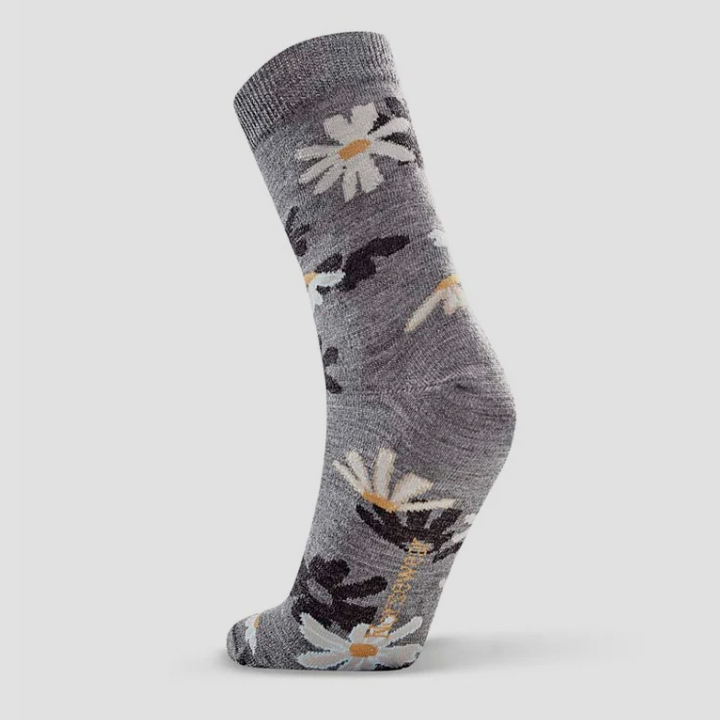 Norsewear - Merino Daisy Bloom Sock (NW1021)Grey