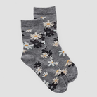 Norsewear - Merino Daisy Bloom Sock (NW1021)Grey