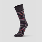 Norsewear - Ladies Fine Line Merino Stipe Sock (NW1020)Charcoal