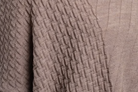 Close up of Country Laine - Merino Textured Sloppy Joe (CL0059) in the colour Chateau.