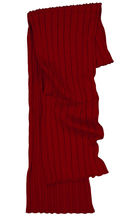 Royal Merino - 100% Merino Rib Scarf (RM3031) Tamarillo
