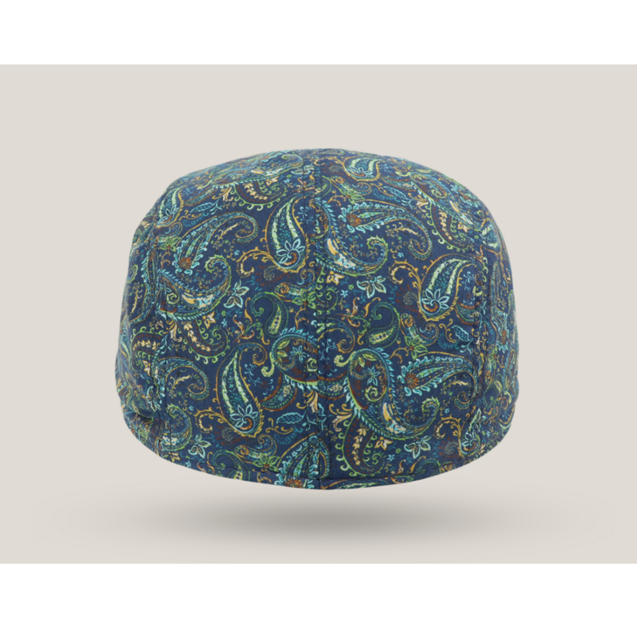 Hills Hats - Linen/Cotton Summer Paisley Duckbill- Paisley Teal