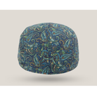 Hills Hats - Linen/Cotton Summer Paisley Duckbill- Paisley Teal