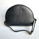 Baron - Leather Shell Shape Handbag (2562)Black