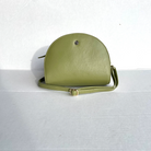 Baron - Leather Shell Shape Handbag (2562)Sage