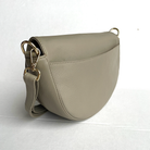 Baron Bags - Leather Half Moon Handbag (2563)