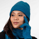 Koru - Merino & Possum Plain Beanie (KO159)Pacific
