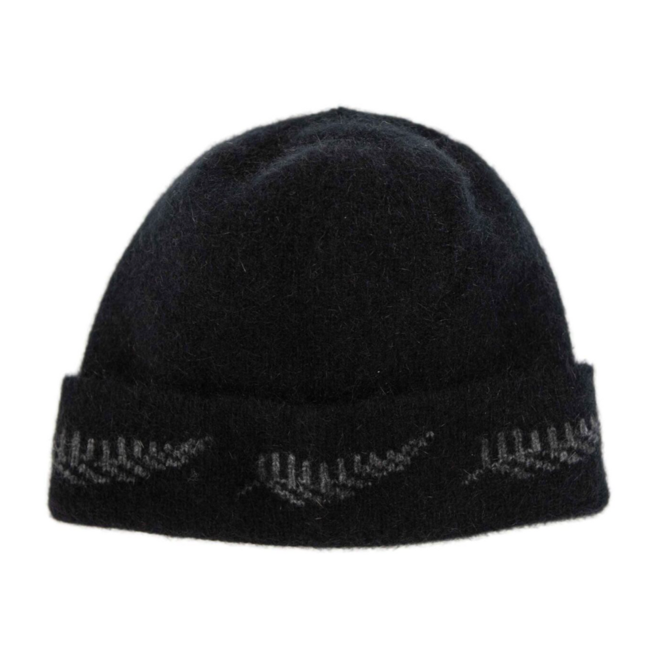Koru Merino - Possum 'NZ Supporters' Silver Fern Beanie