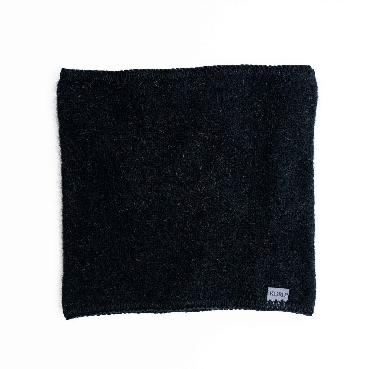 Koru Merino - Possum Neck Warmer (KO113)Black