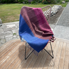Klippan - Lambswool and Gotland Check Throw Mauve