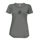 Tussock Ridge - NZ Kiwi Ladies Merino Tee (MT346)Silver