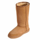 Mi Woolies - Malibu Tall Sheepskin Boot in the colour Walnut