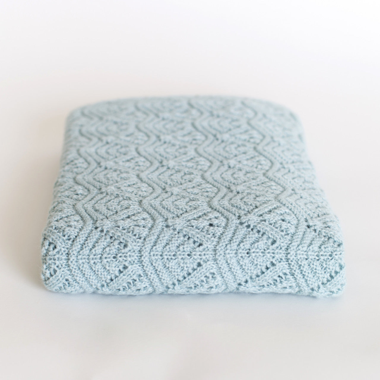 Natures Best Baby Alpaca Shawl (w15-45)Baby Blue