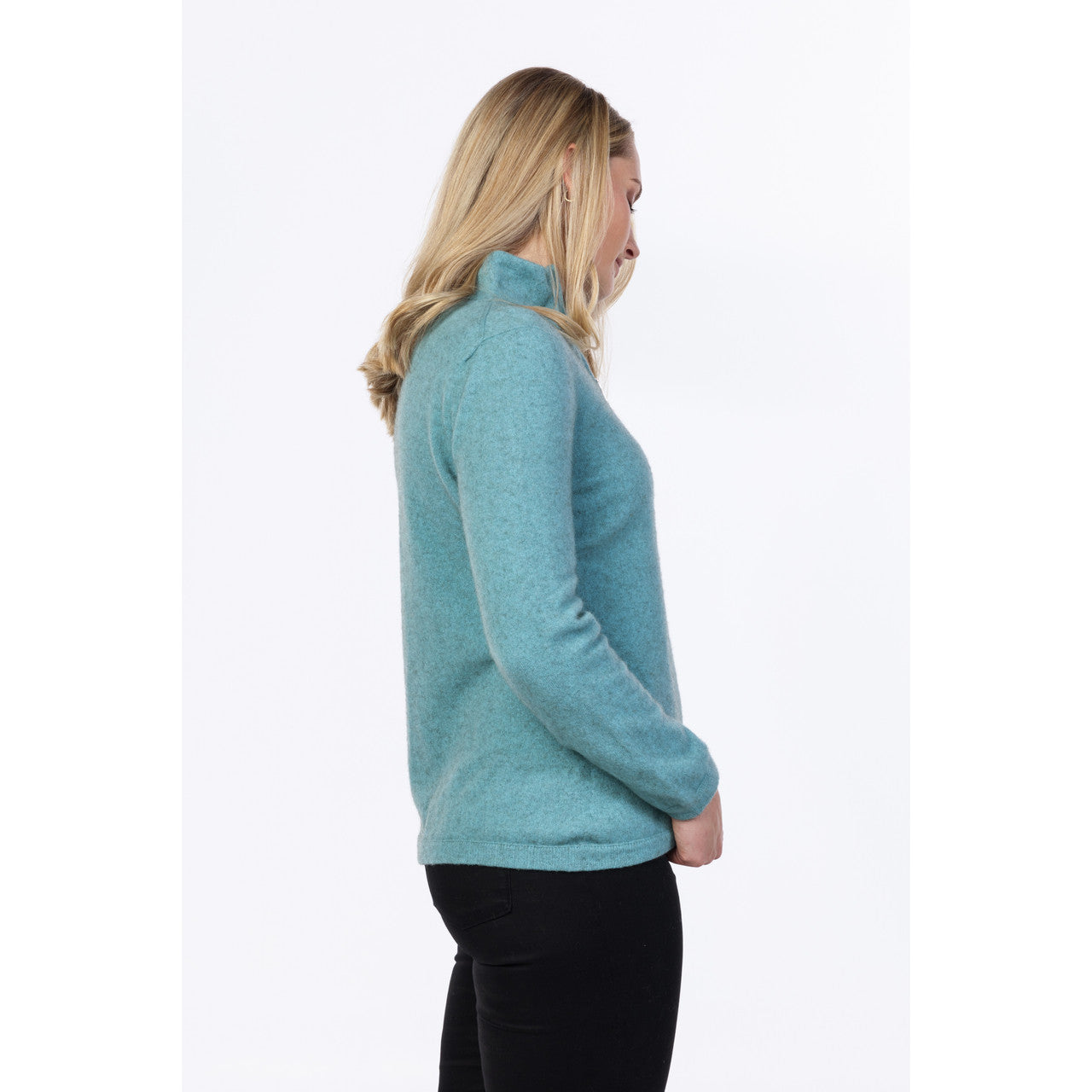 Native World - Merino & Possum Full Zip Jacket (NB485)Topaz