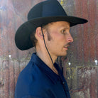 Selke - Black Oilskin Visor Airhead (Mesh)