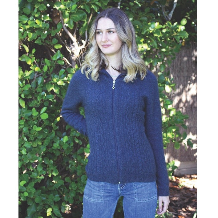 Heix jacket in colour Denim
