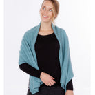 Native World - Merino & Possum Anyway Wrap (NE557)Topaz