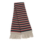 Natural - Lothlorian - Merino Possum Multi Striped Scarf (9951)