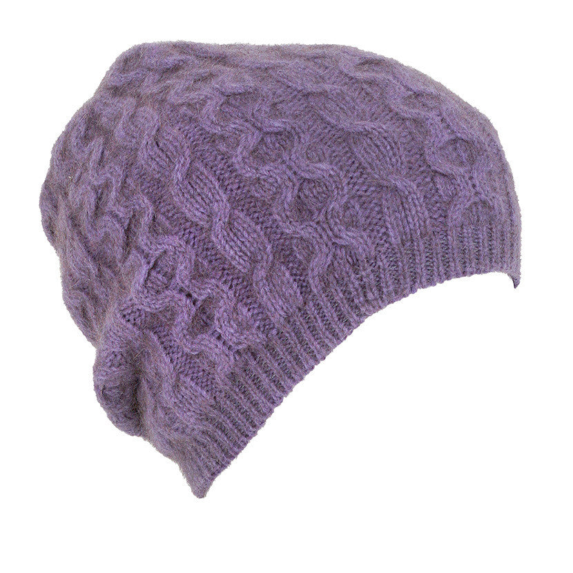 Heather colour beanie