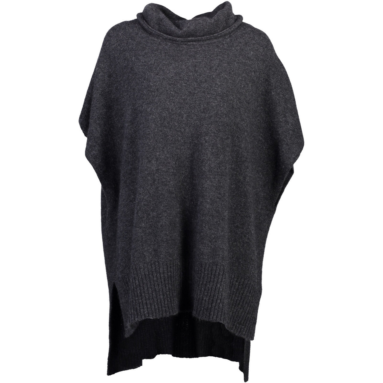 Charcoal  colour poncho