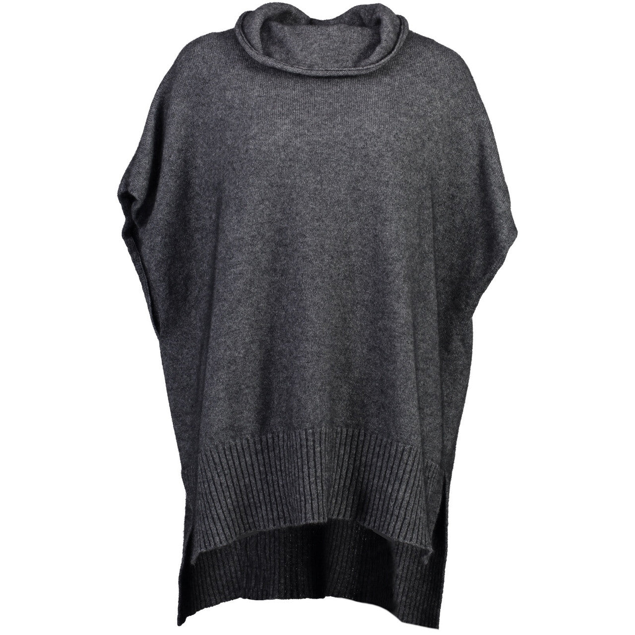 Pewter colour poncho