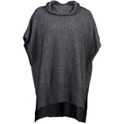 Pewter colour poncho
