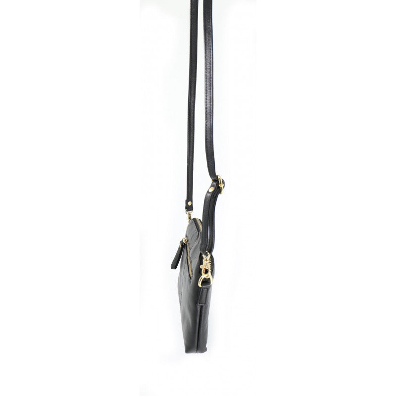 Baron - Leather Mini Handbag (2544)Black