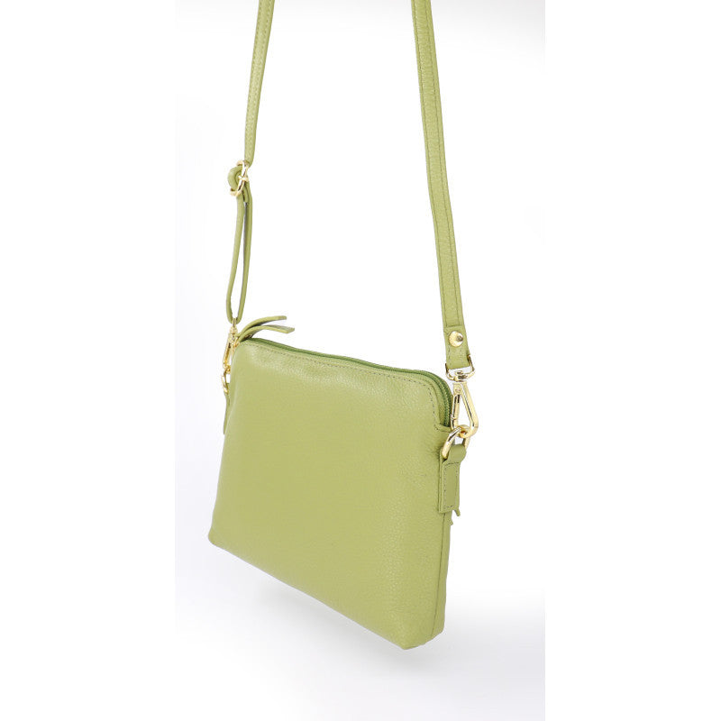 Baron - Leather Mini Handbag (2544)Sage