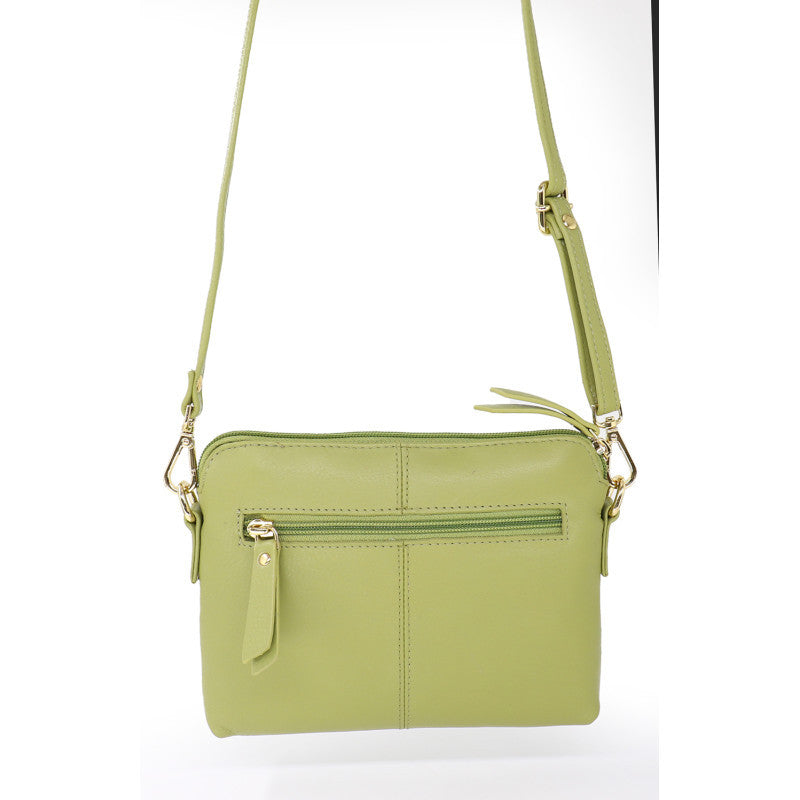 Baron - Leather Mini Handbag (2544)Sage