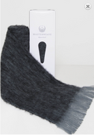 Grey/Black Marl colour scarf loose