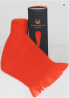 Alpaca scarf in colour Hibiscus