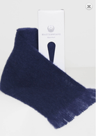 Alpaca scarf in colour Navy