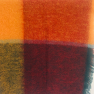 Close up of Picasso plaid mohair blanket