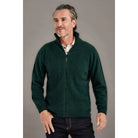 McDonald - Possum & Merino Rib Front Jacket (6602/)Forest