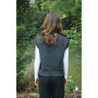 Lothlorian - Merino & Possum Serene Vest (9788)Charcoal