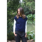 Lothlorian - Merino & Possum Serene Vest (9788)Midnight