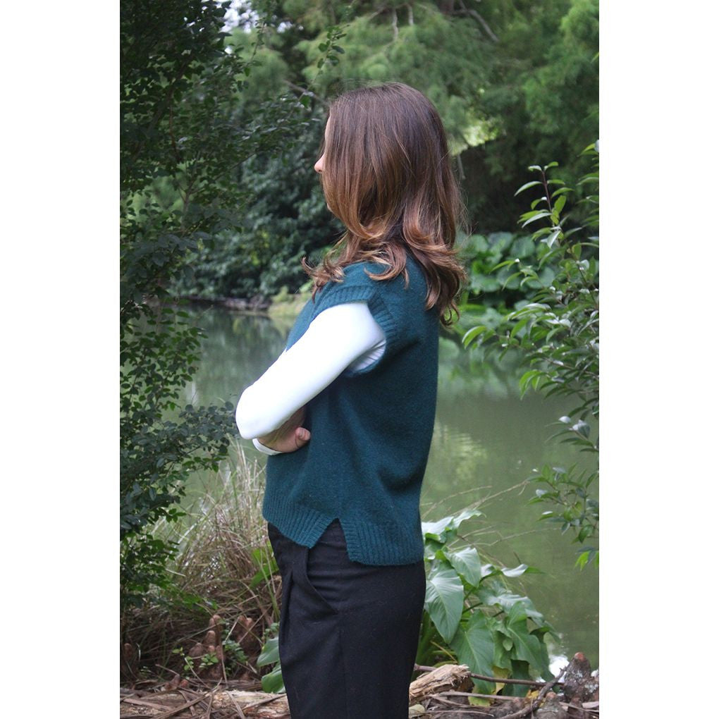 Lothlorian - Merino & Possum Serene Vest (9788)Tasman