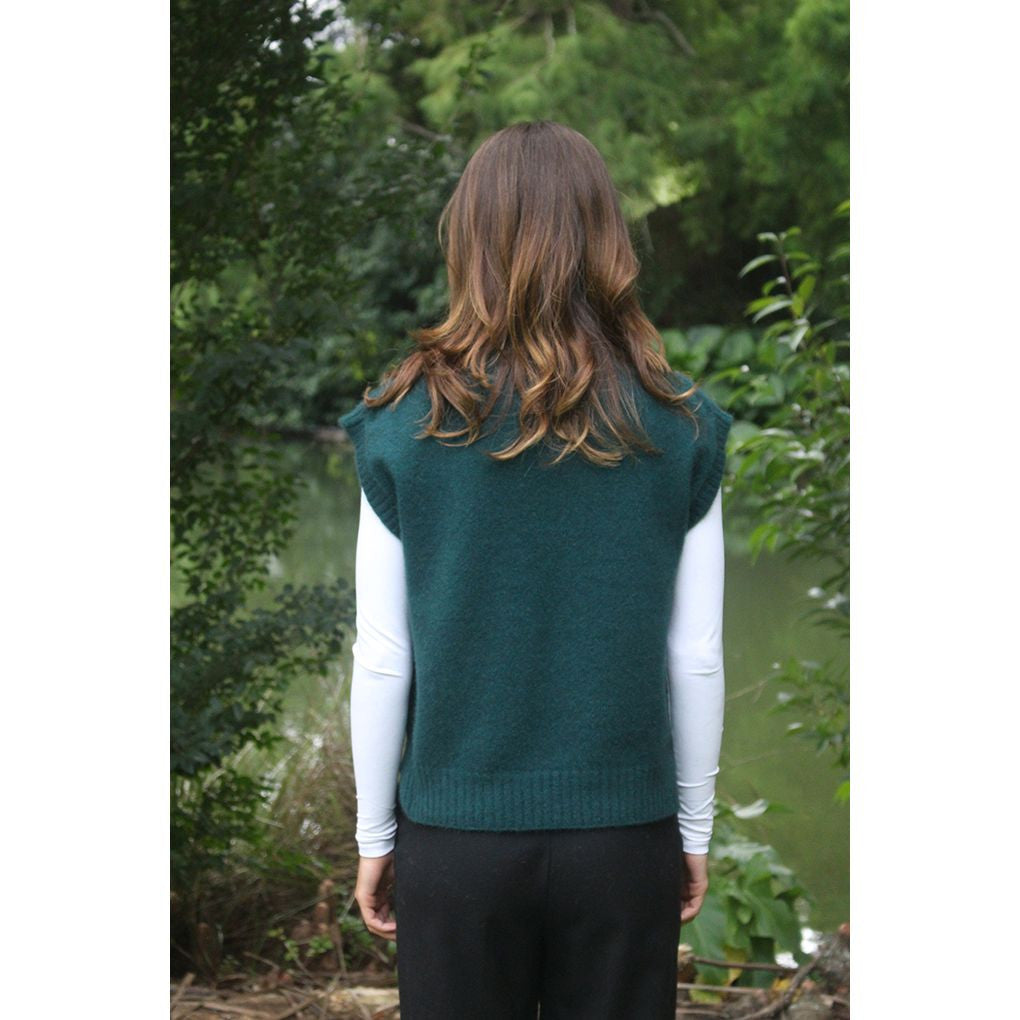 Lothlorian - Merino & Possum Serene Vest (9788)Tasman