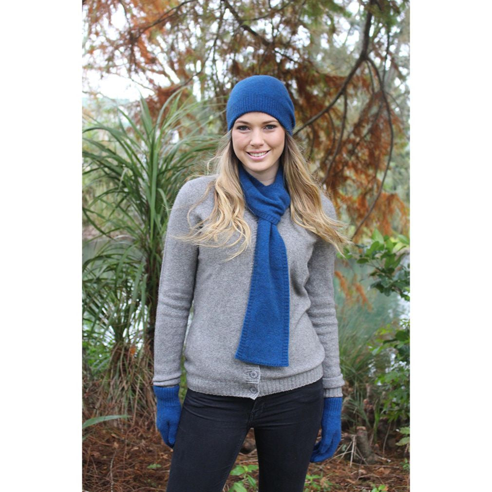 Lothlorian - Merino & Possum Loop Scarf (9908)Lagoon