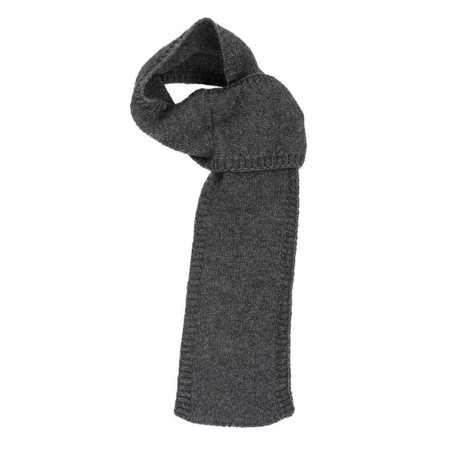Lothlorian - Merino & Possum Loop Scarf (9908)Charcoal