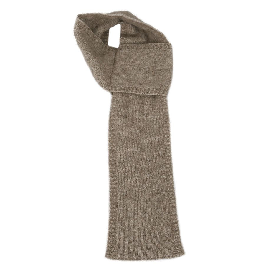 Lothlorian - Merino & Possum Loop Scarf (9908)Natural