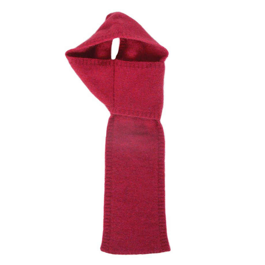 Lothlorian - Merino & Possum Loop Scarf (9908)Raspberry