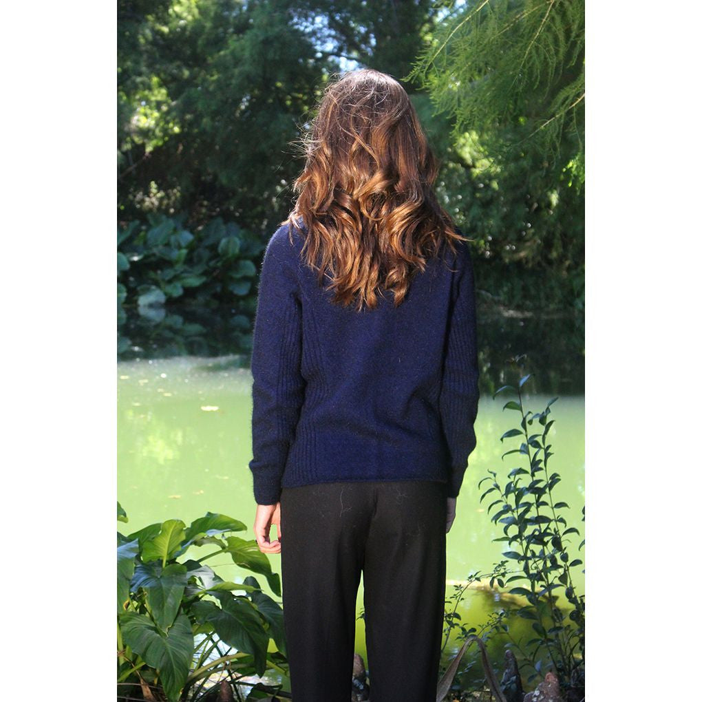 Lothlorian - Rib Detail Jacket with Pockets (9975)Midnight