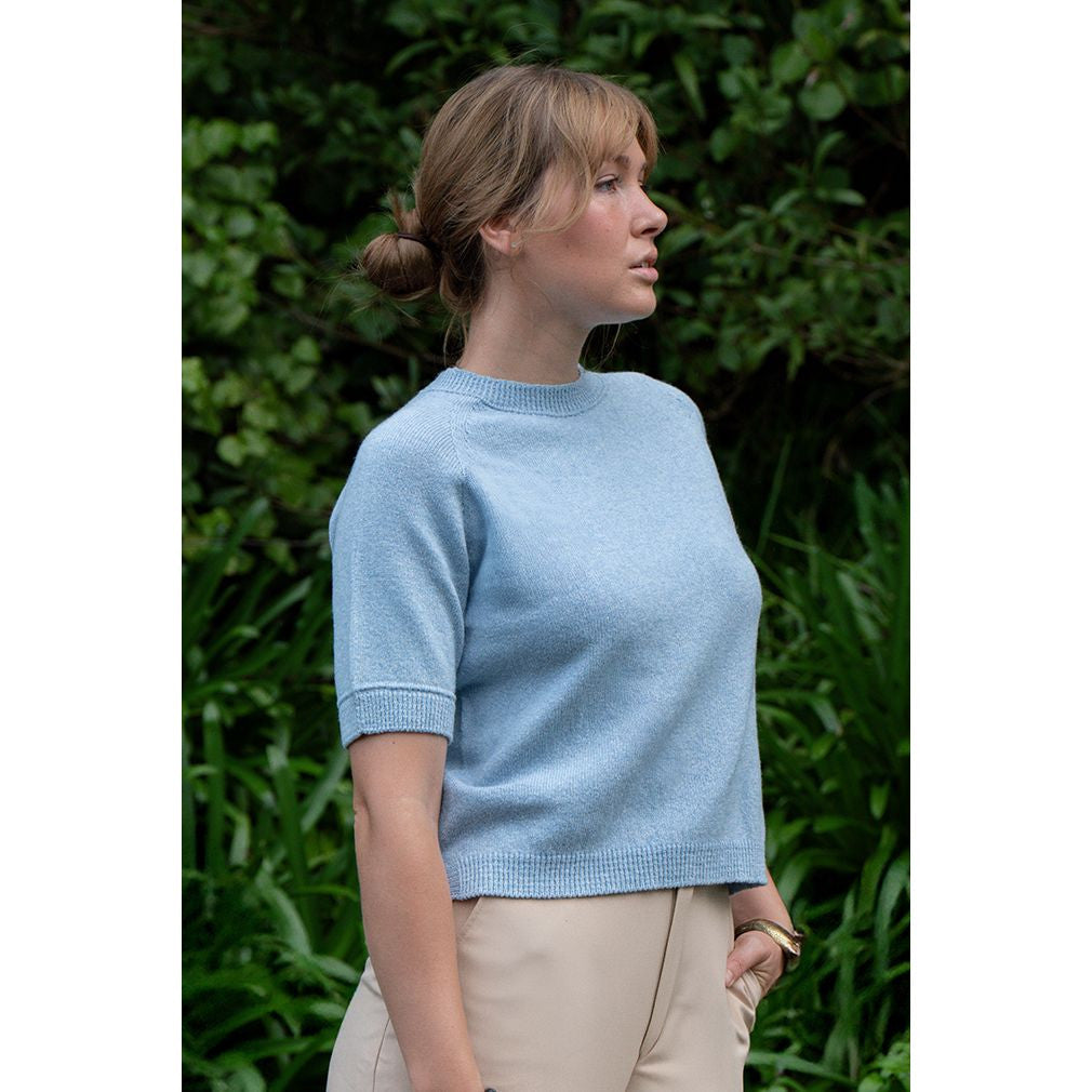 Lothlorian - Cotton & Merino Hansa Tee (CM106)Sky