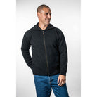 Koru - Men's Zip Through Collar Jacket (KO231) Charcoal