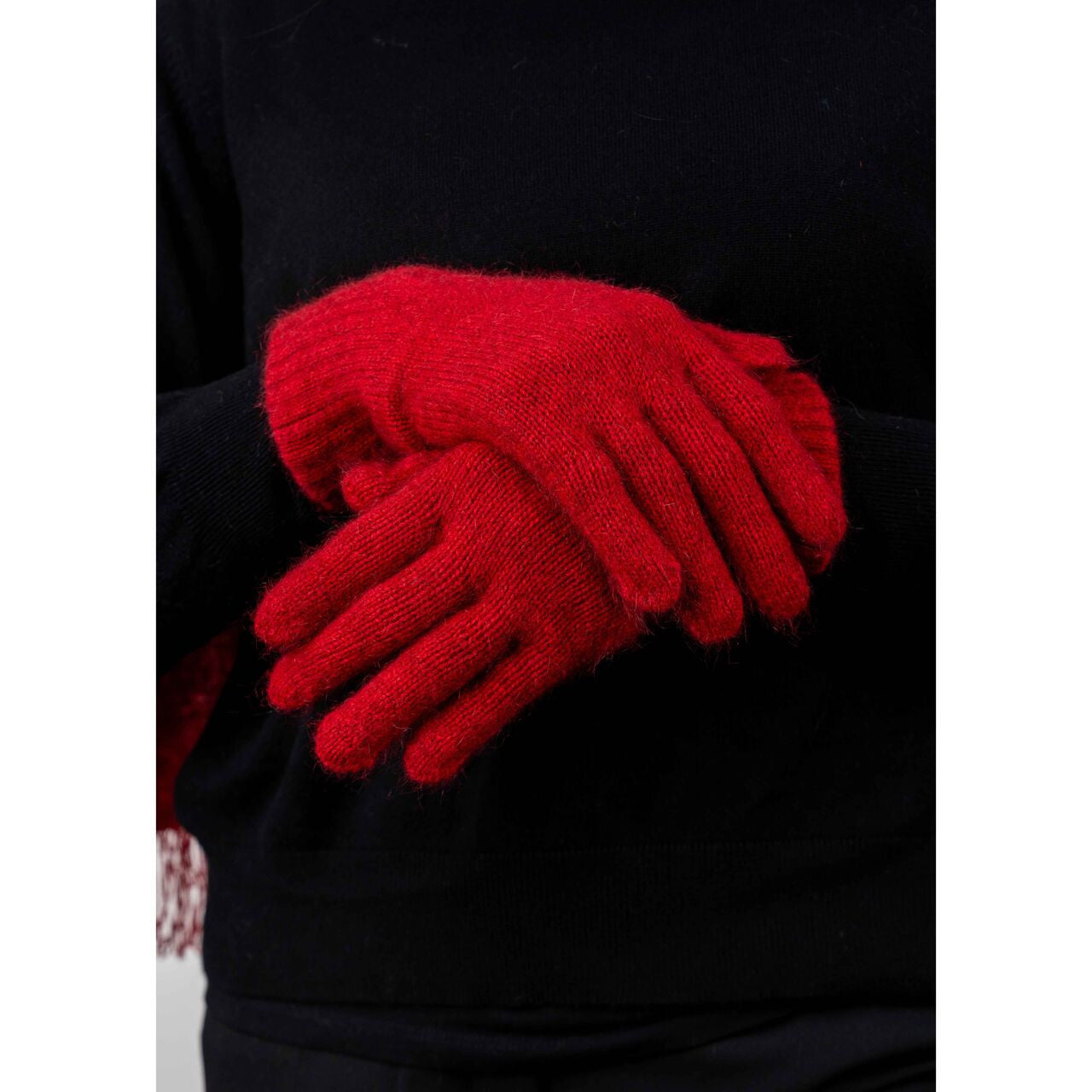 Koru - Merino & Possum Plain Gloves (KO48)Rata