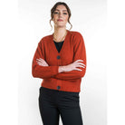 Koru - Merino - Possum V Neck Cardigan (KO557)Sienna